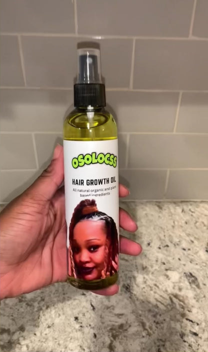 Plant-Based Hair Growth Oil